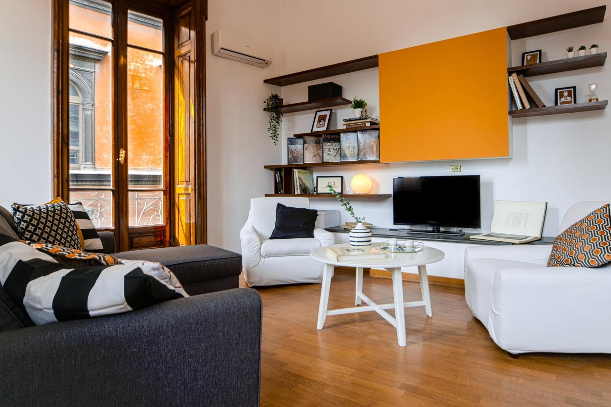 Gocce Villas - Casa Frangio Modern Apartment Historical Centre Неаполь Экстерьер фото
